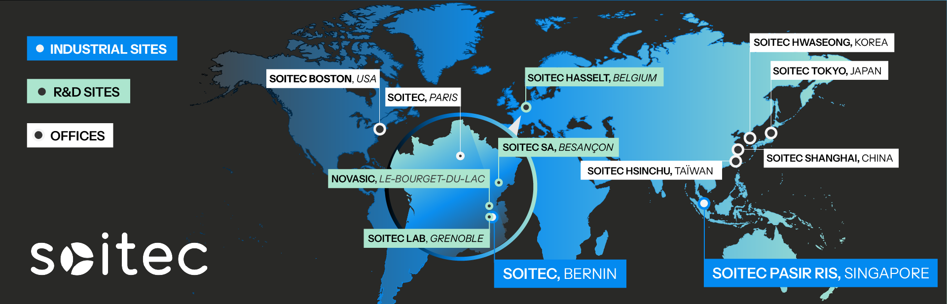 Soitec Map 2025 - EN