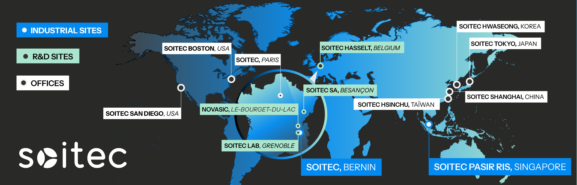 Soitec Map 2025 - EN